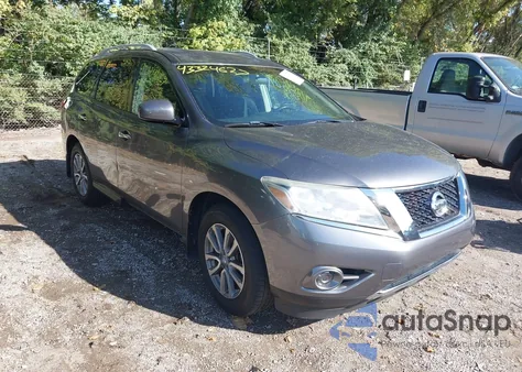 2016 Nissan Pathfinder S из США, поврежденный, VIN 5N1AR2MN0GC662323